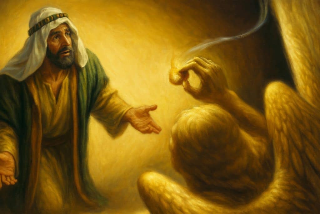 神呼召以赛亚先知 （赛6:1-7）