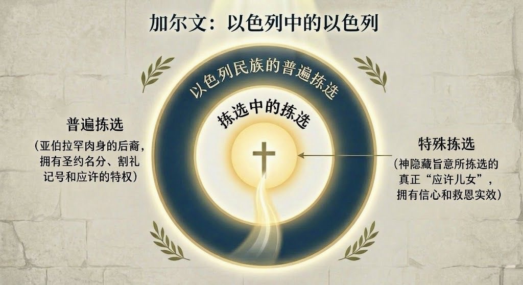 加尔文：以色列中的以色列（普遍拣选与特殊拣选）