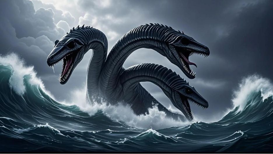 利未亚坦 heads of Leviathan