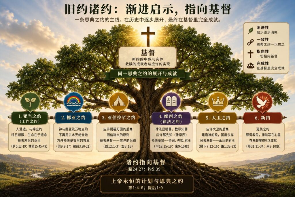 旧约诸约：渐进启示，指向基督